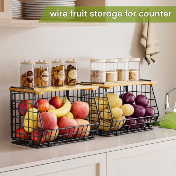3 pack Wire Fruit Basket for Kitchen Storage FOR 28.49 (WAS. 36.99)

[AD] 

Can expire at any time.